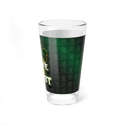 Copy of St. Patrick’s Day Mixing Glass — “Leave No Doubt” Shamrock 16oz