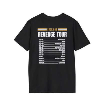 Leave No Doubt Irish Football T-Shirt — "Revenge Begins in Green Bay"
