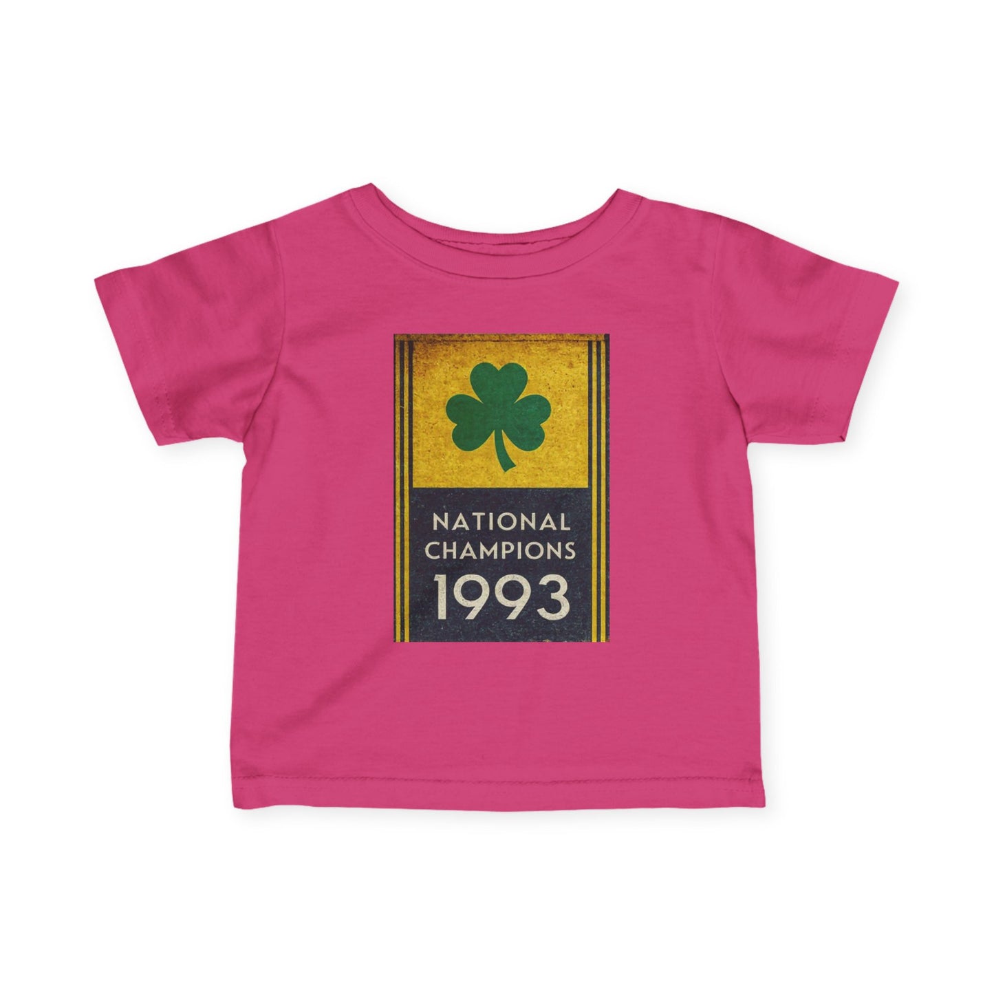 1993 National Champions - Baby Infant Fine Jersey Tee — Soft Everyday Baby Bodysuit