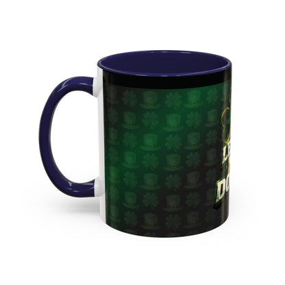 Leave No Doubt - Accent Coffee Mug — Classic Two-Tone Ceramic Coffee Cup (11/15 oz)