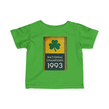 1993 National Champions - Baby Infant Fine Jersey Tee — Soft Everyday Baby Bodysuit