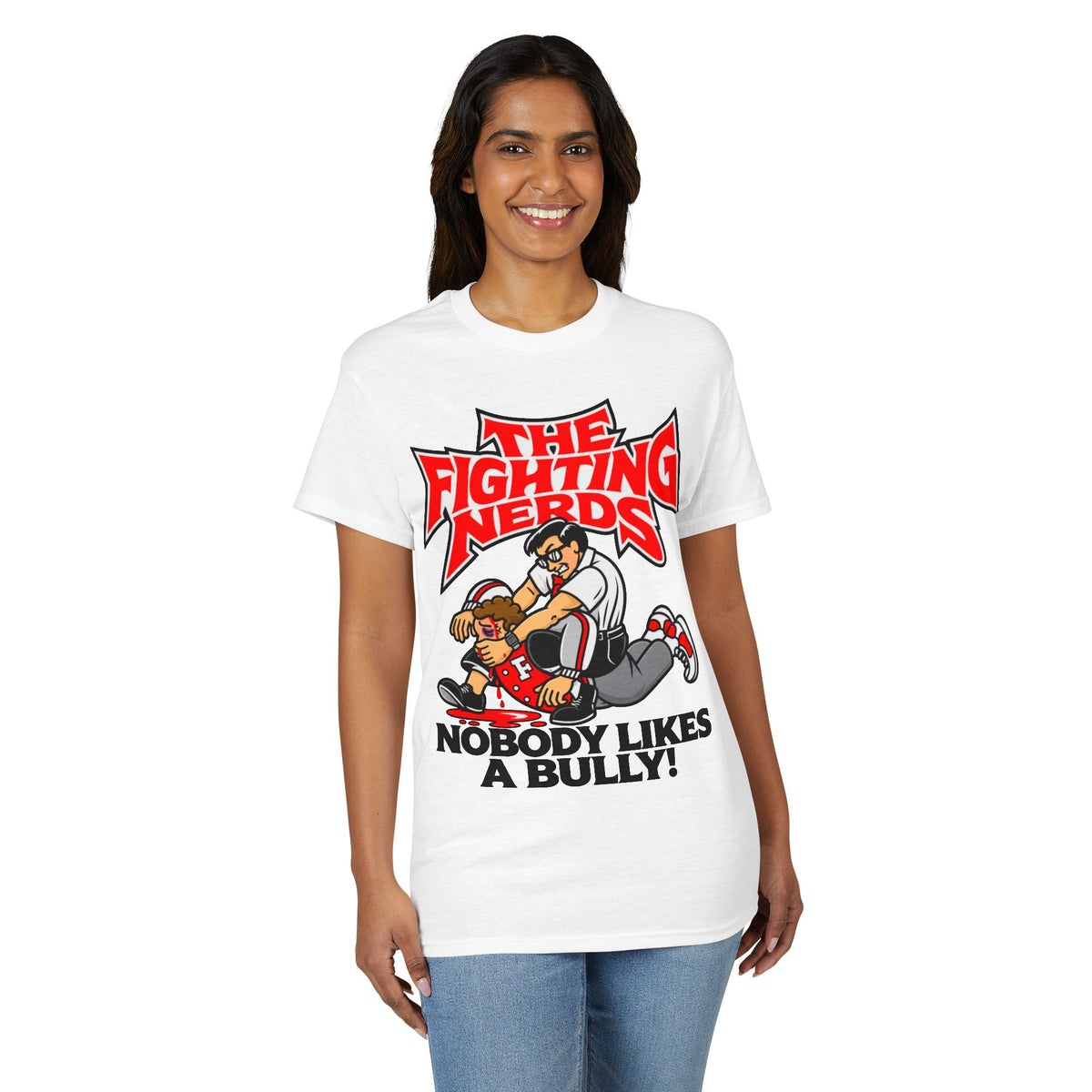 The Fighting Nerds "Nobody Likes a Bully" Graphic T-Shirt