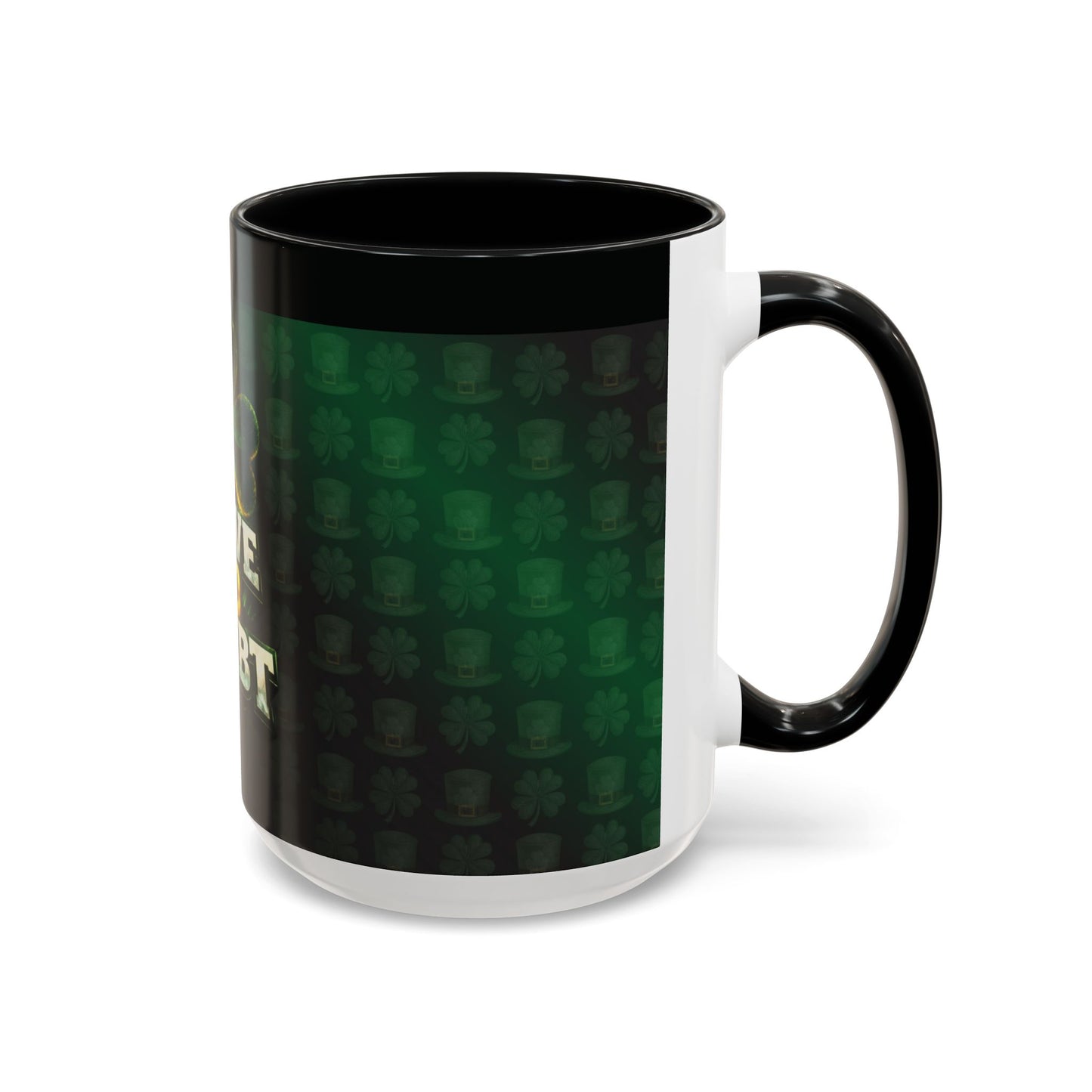 Leave No Doubt - Accent Coffee Mug — Classic Two-Tone Ceramic Coffee Cup (11/15 oz)