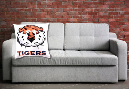 Auburn Aubie Tiger Pillow Cover