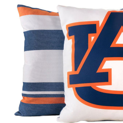 Auburn University Colors Throw Pillow Cover