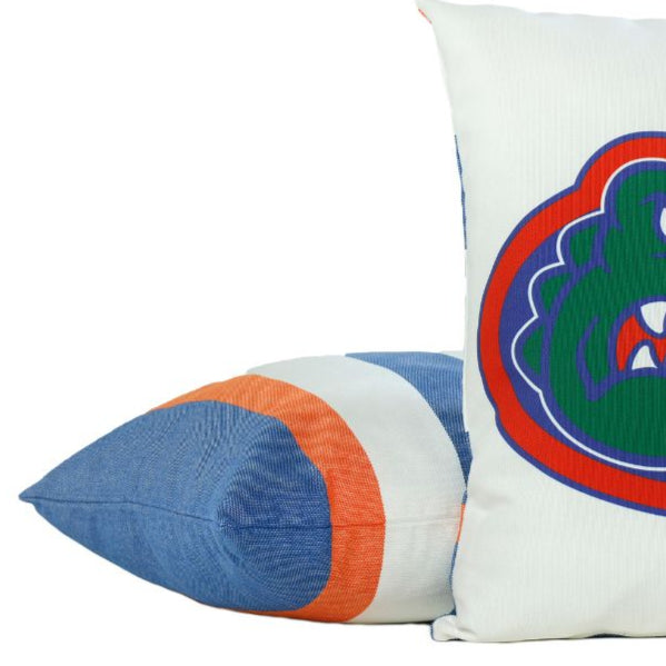 University of Florida Colors Throw Pillow