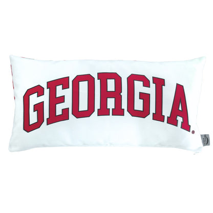 University of Georgia Bulldogs Lumbar Pillow Cover