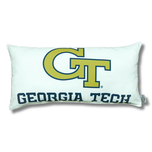 Georgia Tech Yellow Jackets Lumbar Pillow Cover