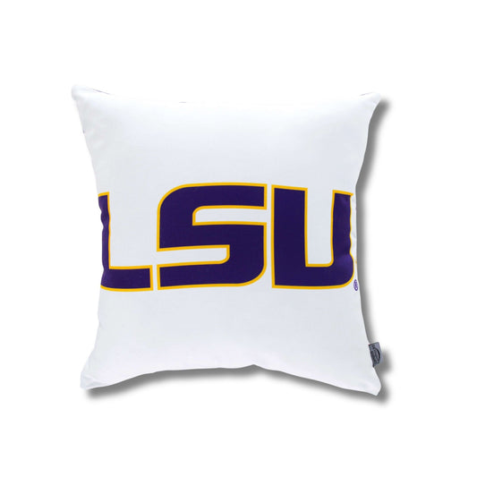 LSU Tigers Logo Throw Pillow Cover