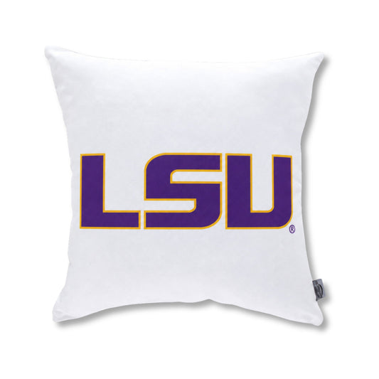 Funda de cojín decorativa con el logo de los LSU Tigers
