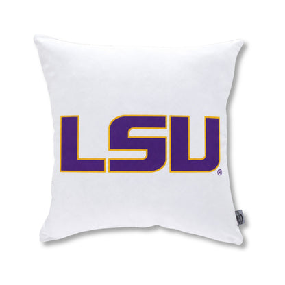 LSU Tigers Logo Throw Pillow Cover