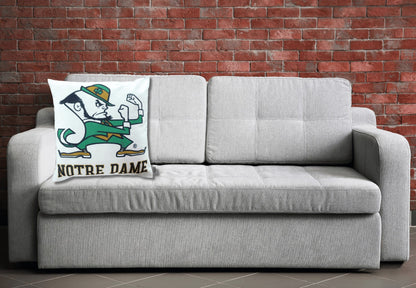 Notre Dame Fighting Irish Leprechaun Pillow Cover