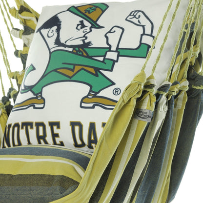 Notre Dame Fighting Irish Mascot Hammock Chair Swing