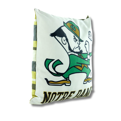 Notre Dame Fighting Mascot Irish Pillow Cover