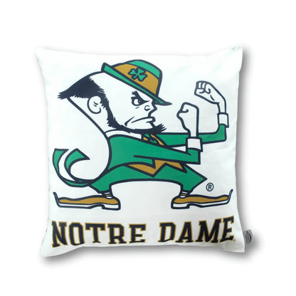 Notre Dame Fighting Mascot Irish Pillow Cover