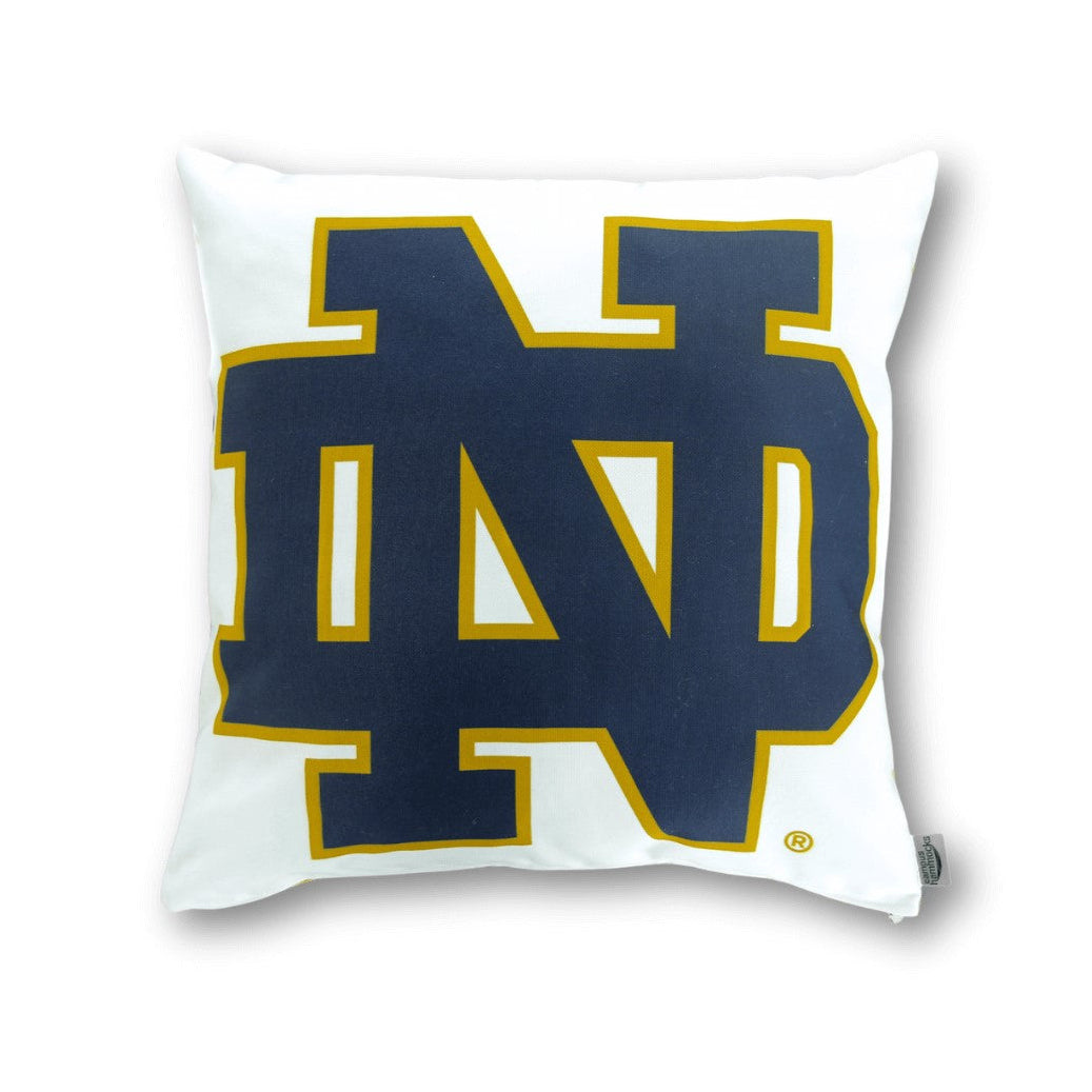 Funda de almohada con el logo de los Notre Dame Fighting Irish