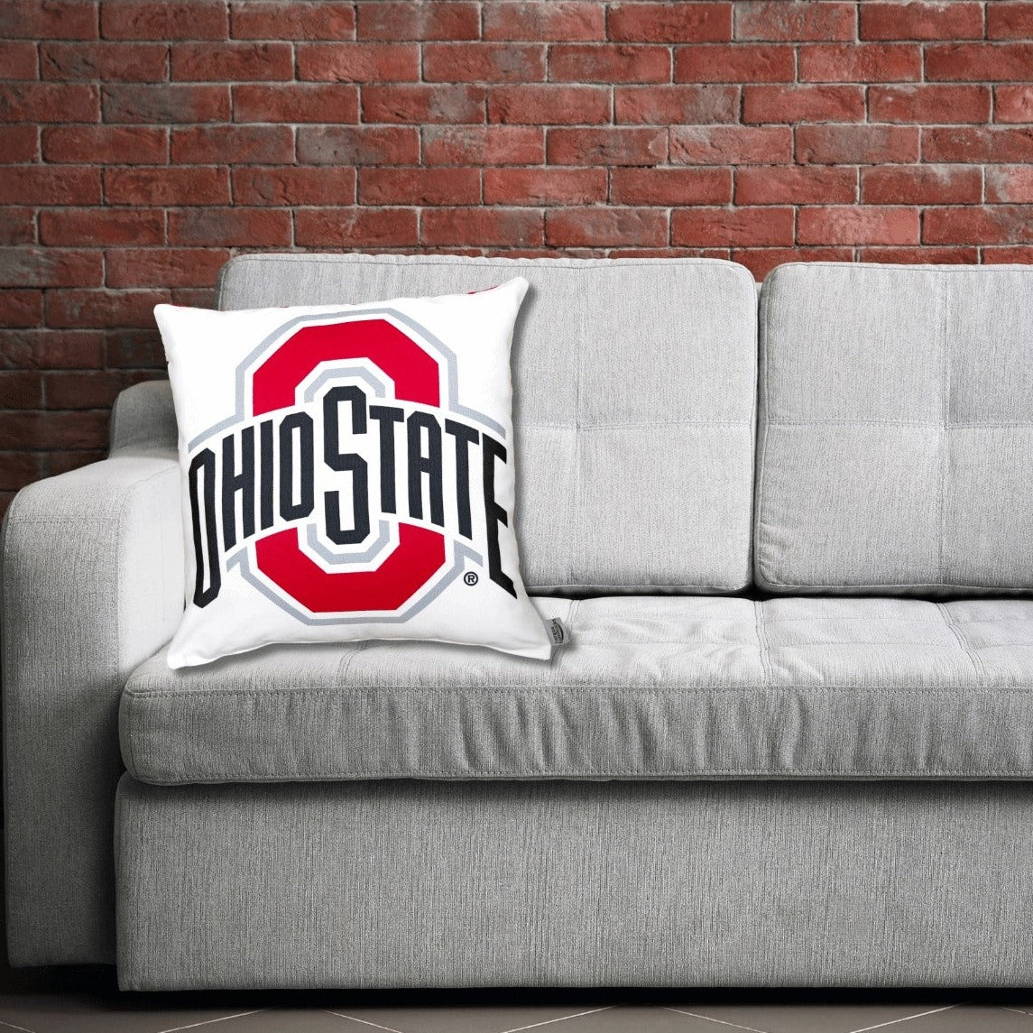 Ohio State Buckeyes Logo Pillow Cover