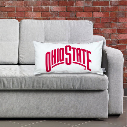 Ohio State Buckeyes Lumbar Pillow Cover