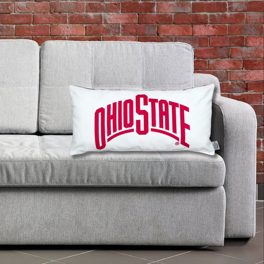 Ohio State Buckeyes Lumbar Pillow Cover