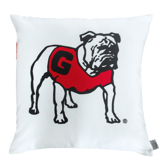Vintage UGA Bulldogs Pillow Cover