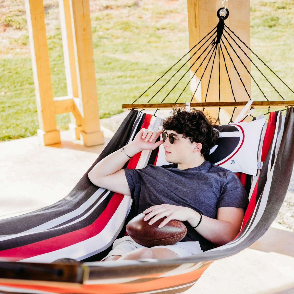 University of Georgia Bulldogs Logo Hammock