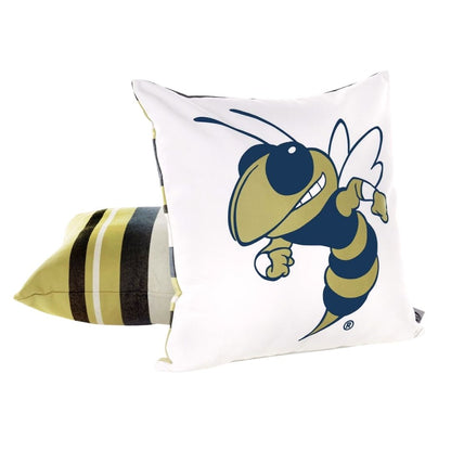 Georgia Tech Yellow Jackets Buzz Pillow Cover