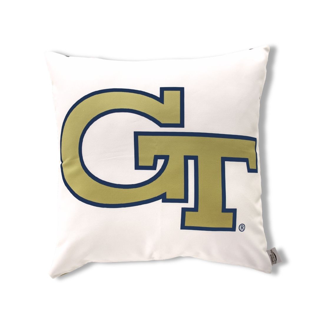 Georgia Tech Logo Throw Pillow Cover
