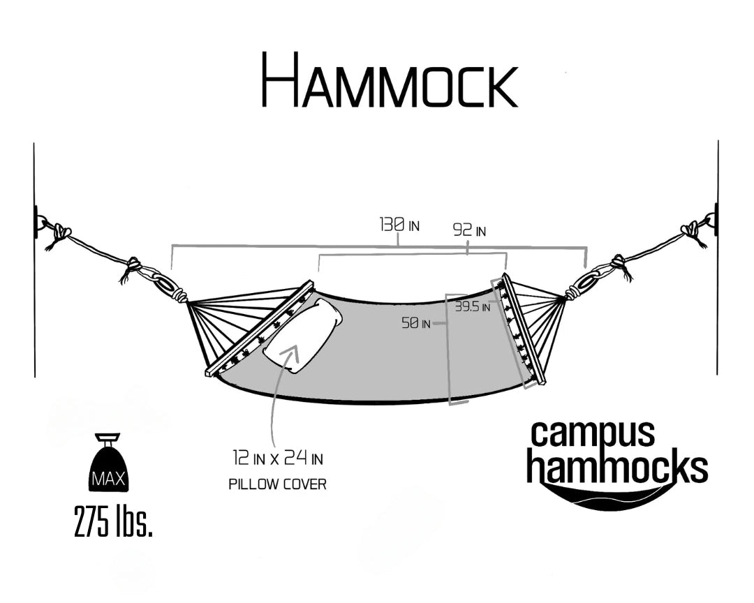 University of Georgia Bulldogs Logo Hammock