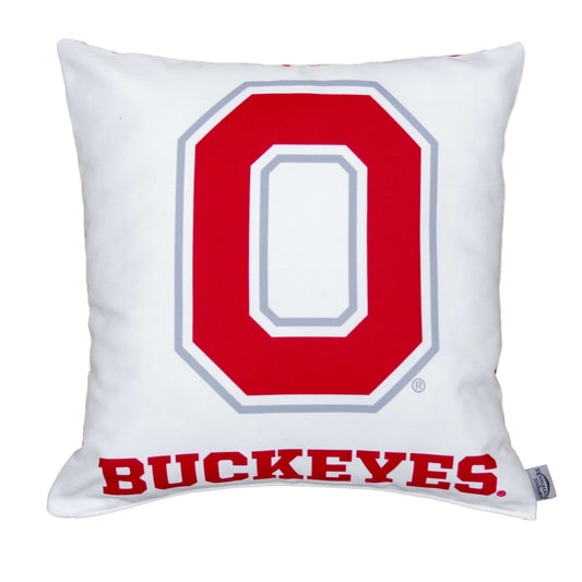 Ohio State Buckeyes Block O Pillow Cover